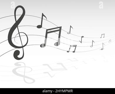 Stellt einen minimalistischen Hintergrund fest Stock Vektor