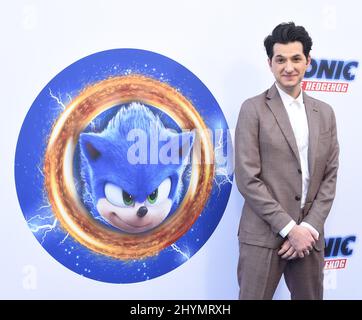 Ben Schwartz beim Familientag „Sonic the Hedgehog“, der am 25. Januar 2020 im Paramount Studio in Hollywood, CA, stattfand. Stockfoto