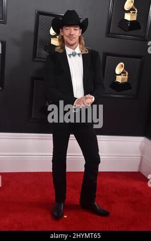 Diplo nimmt an den GRAMMY Awards 2020 im Staples Center in Los Angeles, Kalifornien, Teil. Stockfoto