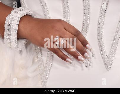 Lizzo nahm an den GRAMMY Awards 2020 im Staples Center in Los Angeles, Kalifornien, Teil. Stockfoto