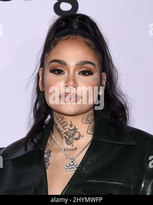 Kehlani bei den YouTube Originals „Justin Bieber: Seasons“, die am 27. Januar 2020 im Regency Bruin Theatre in Westwood, CA, abgehalten wurden. Stockfoto