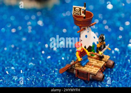 Lego Piraten der Karibik Stockfoto