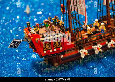 Lego Piraten der Karibik Stockfoto