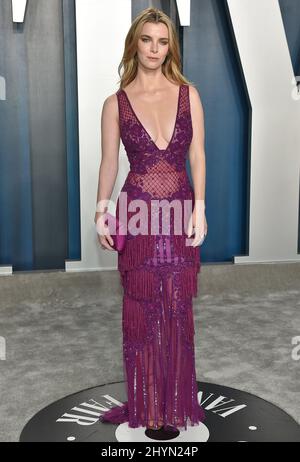 Betty Gilpin nahm an der Vanity Fair Oscar Party 2020 im Wallis Annenberg Center for the Performing Arts in Beverly Hills, Kalifornien, Teil Stockfoto