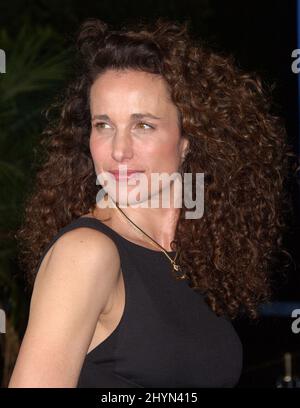 Andie MacDowell nimmt an der Premiere von „Dreamgirls“ in Los Angeles Teil. Bild: UK Press Stockfoto