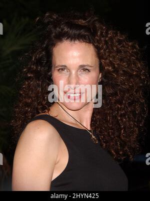 Andie MacDowell nimmt an der Premiere von „Dreamgirls“ in Los Angeles Teil. Bild: UK Press Stockfoto