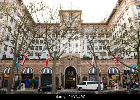 Regent Beverly Wilshire Hotel. Bild: UK Press Stockfoto