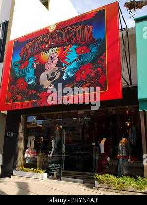 True Religion Jeans am Robertson Blvd. Bild: UK Press Stockfoto