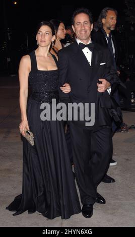 Jerry Seinfeld und Frau Jessica besuchen die Vanity Fair Oscar Party 2007 im Mortons Restaurant in Hollywood. Bild: UK Press Stockfoto