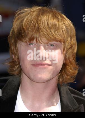 Rupert Grint nimmt an der US-Premiere von „Harry Potter und der Orden des Phönix“ in Hollywood Teil. Bild: UK Press Stockfoto