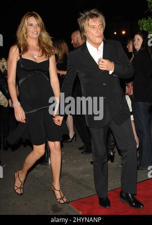 Penny Lancaster und Rod Stewart besuchen die US-Premiere „Sons of Hollywood“ in Hollywood. Bild: UK Press Stockfoto