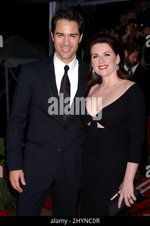 Eric McCormack und Megan Mullally nehmen an den Annual People's Choice Awards 31. im Pasadena Civic Auditorium Teil. Bild: UK Press Stockfoto