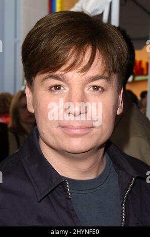 MIKE MYERS NIMMT AN DER FILMPREMIERE VON „DR SEUSS, THE CAT IN THE HAT“ IN KALIFORNIEN TEIL. BILD: BRITISCHE PRESSE Stockfoto