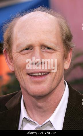 Ron Howard nimmt an der Weltpremiere von „Cinderella man“ in Kalifornien Teil. Bild: UK Press Stockfoto