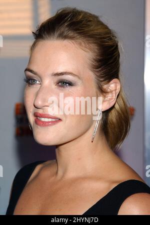 Kate Winslet nimmt an der Eternal Sunshine of the Spotless Mind DVD Launch Party in Los Angeles Teil. Bild: UK Press Stockfoto