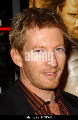DAVID WENHAM NIMMT AM „LORD OF THE RINGS: THE RETURN OF THE KING“ IN WESTWOOD, KALIFORNIEN, TEIL. BILD: BRITISCHE PRESSE Stockfoto
