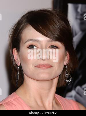 Emily Mortimer besucht die Premiere von „Match Point“ in Los Angeles. Bild: Uk Press Stockfoto