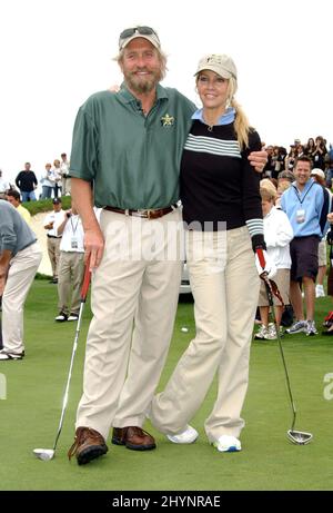 Heather Locklear nimmt am jährlichen Michael Douglas & Friends Celebrity Golf Event 8. im Trump National Golf Club, Kalifornien, Teil. Bild: UK Press Stockfoto