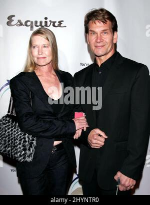 Patrick Swayze und seine Frau Lisa nehmen an der jährlichen Oceana Partners Award Gala 2. in Beverly Hills Teil. Bild: UK Press Stockfoto