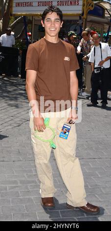 TYLER HOECHLIN NIMMT AN DER SHREK 4-D RIDE-ERÖFFNUNG IN DEN UNIVERSAL STUDIOS, KALIFORNIEN TEIL. BILD: UK PRESS Stockfoto