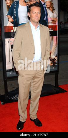 Matthew Perry nimmt an der Weltpremiere „The Whole Ten Yards“ im Grauman's Chinese Theatre, Hollywood, Teil. Bild: UK Press Stockfoto