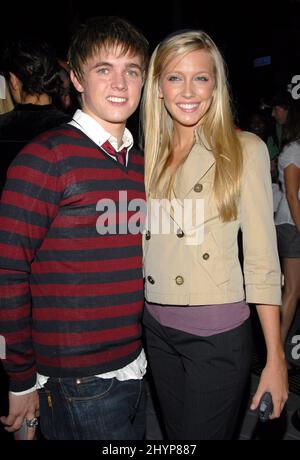 Jesse McCartney und Katie Cassidy nehmen an der Teen Vogue Young Hollywood Issue Party Teil. Bild: UK Press Stockfoto