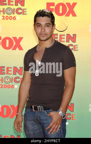 Wilmer Valderrama nimmt an den Teen Choice Awards 2006 im Gibson Amphitheatre in Universal City Teil. Bild: UK Press Stockfoto