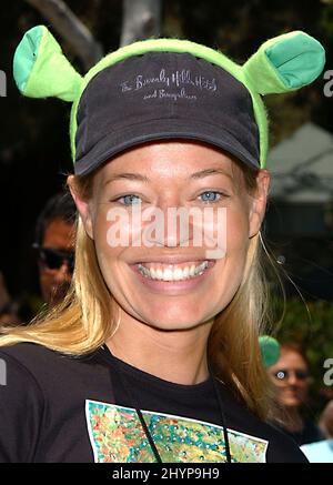 JERI RYAN NIMMT AN DER SHREK 4-D RIDE-ERÖFFNUNG IN DEN UNIVERSAL STUDIOS, KALIFORNIEN TEIL. BILD: UK PRESS Stockfoto