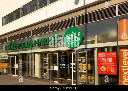 Whole Foods Market in Fort Greene, Brooklyn, NYC Stockfoto