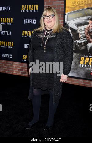 Colleen Camp bei der Premiere von Spenser Confidential in Los Angeles Stockfoto