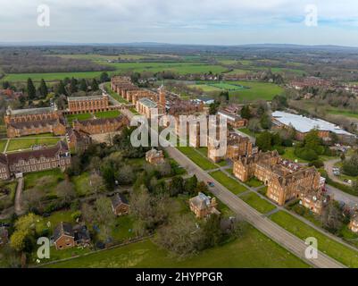 Die Christ Hospital School Horsham West Sussex, auch umgangssprachlich als CH bekannt, ist eine englische koedukative unabhängige Tages- und Internatsschule Stockfoto