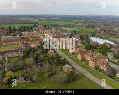 Die Christ Hospital School Horsham West Sussex, auch umgangssprachlich als CH bekannt, ist eine englische koedukative unabhängige Tages- und Internatsschule Stockfoto