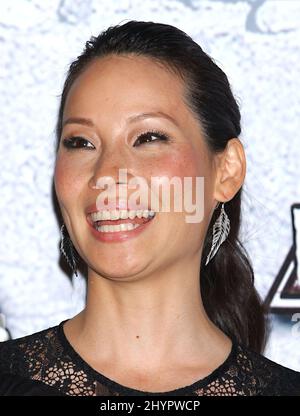 Lucy Liu nimmt an den MTV Movie Awards 2004 in Kalifornien Teil. Bild: UK Press Stockfoto