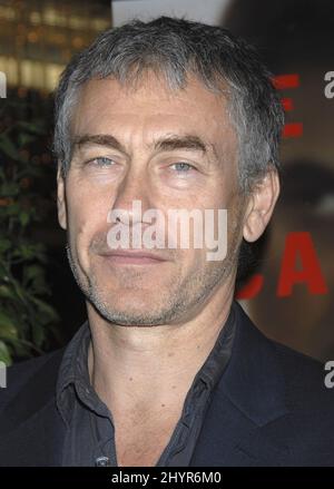 Troy Gilroy nimmt an der „Michael Clayton“-Vorführung im DGA Theatre in Hollywood Teil. Stockfoto