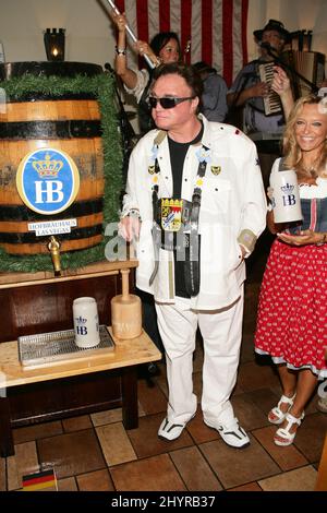 Roy Horn von Siegfried & Roy stirbt mit 75 Jahren an einem Coronavirus in Las Vegas, NV. 13. September 2014 Las Vegas, NV. Roy Horn Siegfried & Roy Kick Off Oktoberfest, Hofbbrauhaus Stockfoto