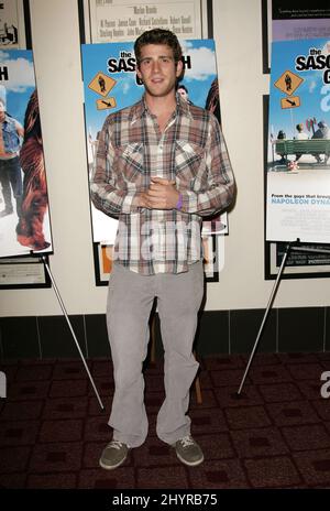 Bryan Greenberg nimmt an der Premiere von „The Sasquatch Gang“ im ArcLight Cinema in Los Angeles Teil. Stockfoto