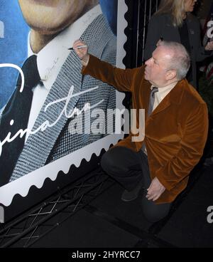 Frank Sinatra Jr. bei einer Vorschau von Frank Sinatras US-Briefmarke im Beverly Hilton Hotel in Los Angeles. Stockfoto