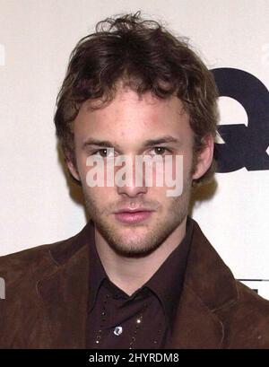 Aktenfoto vom 15/02/2001 von Brad Renfro, als er an der „GQ Magazine's 2. Annual „Hollywood Issue“ Bash“ teilnahm, die in der Fabrik in Hollywood, CA, stattfand. Der junge Schauspieler, der vor allem für seine Rolle im Rechtsthriller „The Client“ bekannt ist, ist verstorben. Er war 25 Jahre alt. Renfro wurde am Montag in Los Angeles tot aufgefunden. Stockfoto