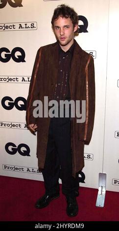 Aktenfoto vom 15/02/2001 von Brad Renfro, als er an der „GQ Magazine's 2. Annual „Hollywood Issue“ Bash“ teilnahm, die in der Fabrik in Hollywood, CA, stattfand. Der junge Schauspieler, der vor allem für seine Rolle im Rechtsthriller „The Client“ bekannt ist, ist verstorben. Er war 25 Jahre alt. Renfro wurde am Montag in Los Angeles tot aufgefunden. Stockfoto