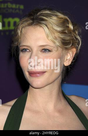 Cate Blanchett wurde beim Santa Barbara International Film Festival im ArlingtonTheater mit dem Modern Master Award 2008 ausgezeichnet. Stockfoto