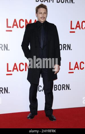 James Franco nimmt an der Eröffnungsfeier des Broad Contemporary Art Museum in der LACMA in Los Angeles, CA Teil. Stockfoto