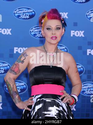 25. Mai 2011 Los Angeles, Ca. Nikki McKibbin American Idol Grand Finale 2011 im Nokia Theater L.A. Live Stockfoto