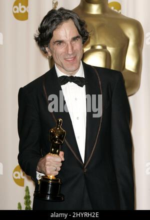 Daniel Day-Lewis bei den Academy Awards 80., die im Kodak Theater am Hollywood Boulevard in Los Angeles, CA, USA, verliehen wurden. Stockfoto