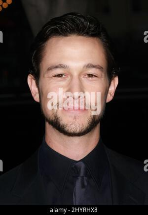 Joseph Gordon-Levitt nimmt an der Premiere von „Stop-Loss“ im Director's Guild of America Theater in West Hollywood, Los Angeles, Teil. Stockfoto