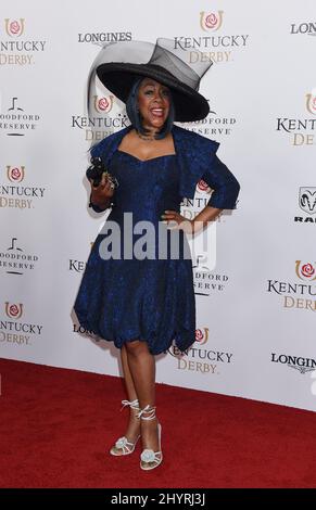 FILE PHOTO: Mary Wilson, Gründungsmitglied der Supremes, starb am 8. Februar 2021 im Alter von 76 Jahren in Las Vegas, Nevada. Mary Wilson beim Kentucky Derby 144., das am 5. Mai 2018 in Churchill Downs in Louisville, KY, stattfand. Stockfoto