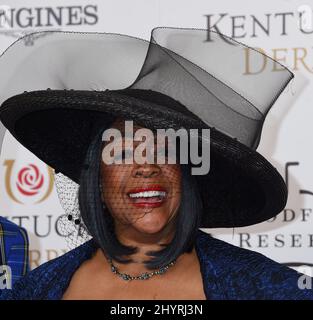 FILE PHOTO: Mary Wilson, Gründungsmitglied der Supremes, starb am 8. Februar 2021 im Alter von 76 Jahren in Las Vegas, Nevada. Mary Wilson beim Kentucky Derby 144., das am 5. Mai 2018 in Churchill Downs in Louisville, KY, stattfand. Stockfoto