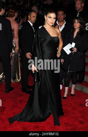 Fergie bei der Costume Institute Gala im Metropolitan Museum in New York City. Stockfoto