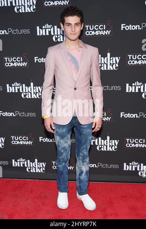 David Mazouz kommt zu €'The Birthday Cake' Los Angeles Premiere im Fine Arts Theatre am 16. Juni 2021 in Los Angeles, CA. Stockfoto