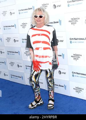 Debbie Harry beim Tribeca Film Festival 2021 „Blondie: Vivir en La Habana“, das am 16. Juni 2021 im Battery in New York City, NY, stattfand Stockfoto