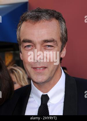 John Hannah bei der amerikanischen Premiere „The Mummy: Tomb of the Dragon Emperor“ im Gibson Amphitheatre, Los Angeles. Stockfoto